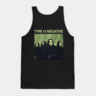 no more type negative retro Tank Top